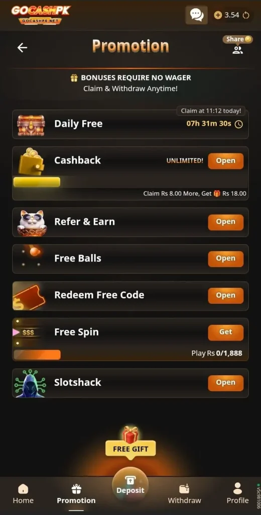 GOCASH Game Image