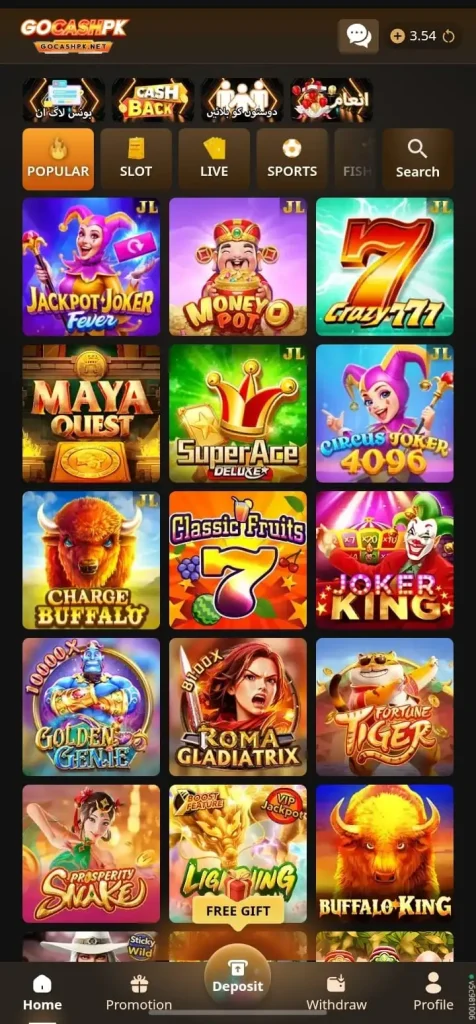 GOCASH Game image