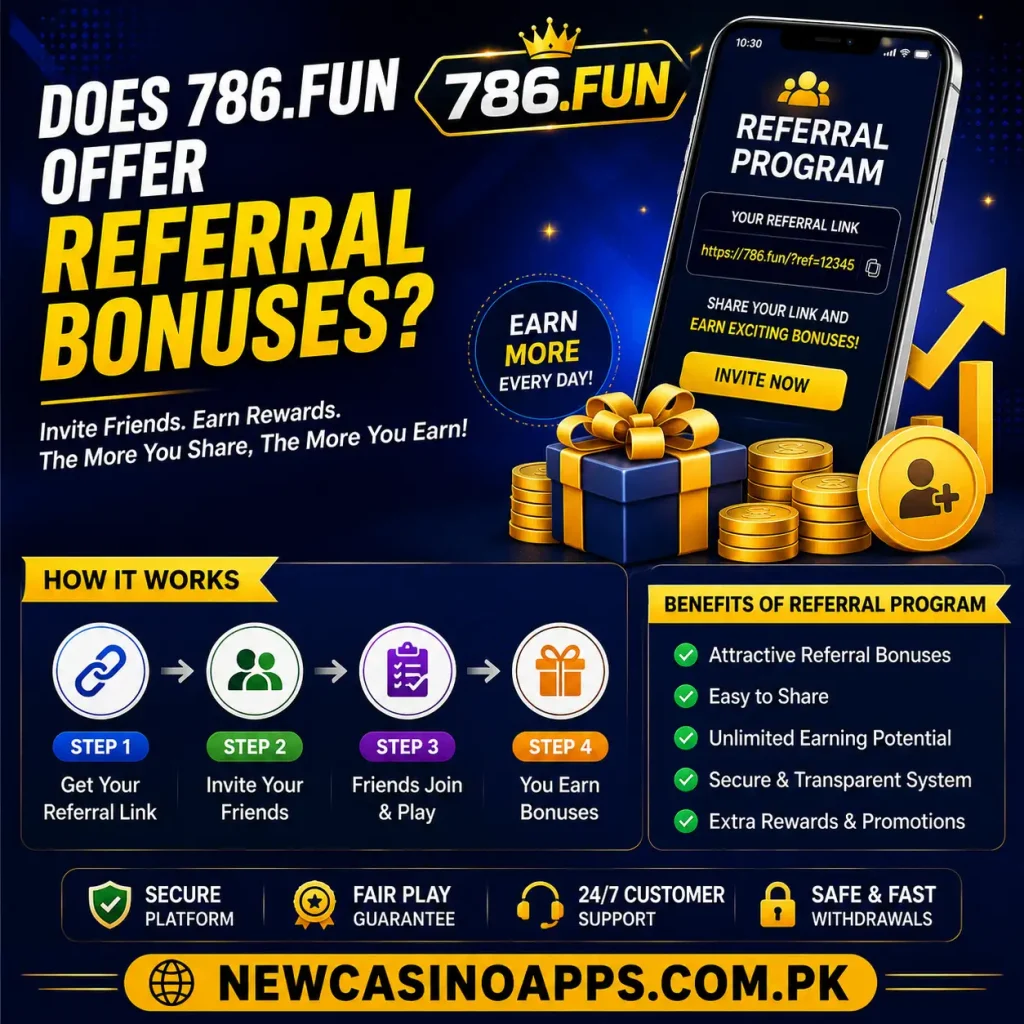 Does 786.fun Offer Referral Bonuses? image
