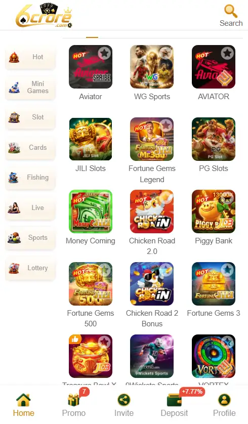 6Crore Game Image