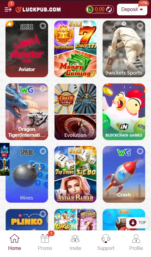 LUCKPUB Game