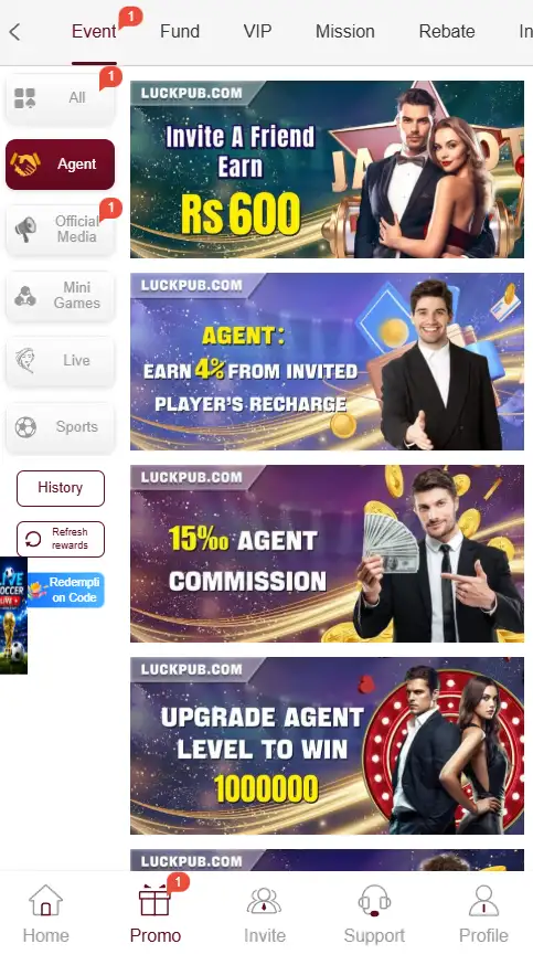 LUCKPUB Game