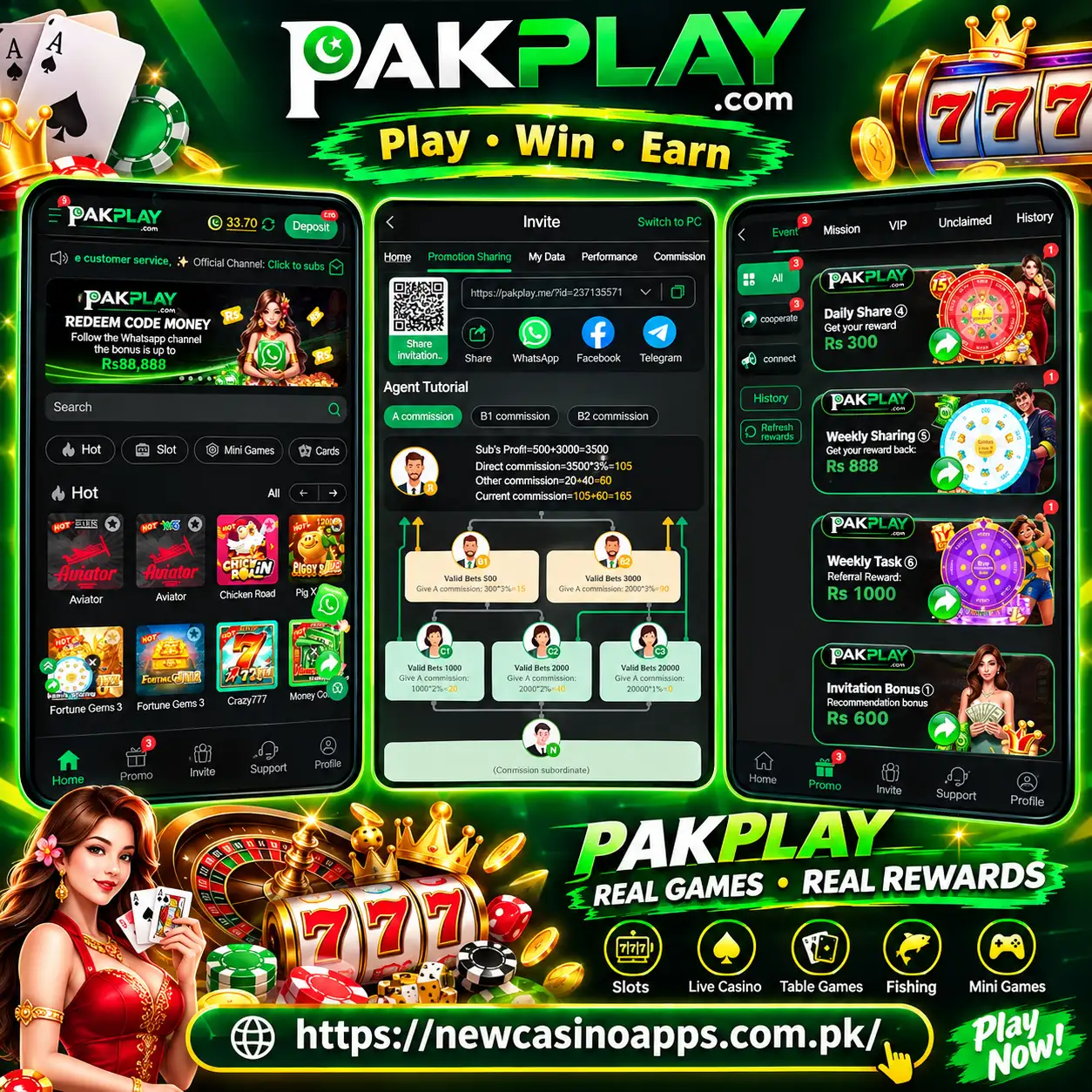 PAKPLAY Game
PAK PLAY Game
